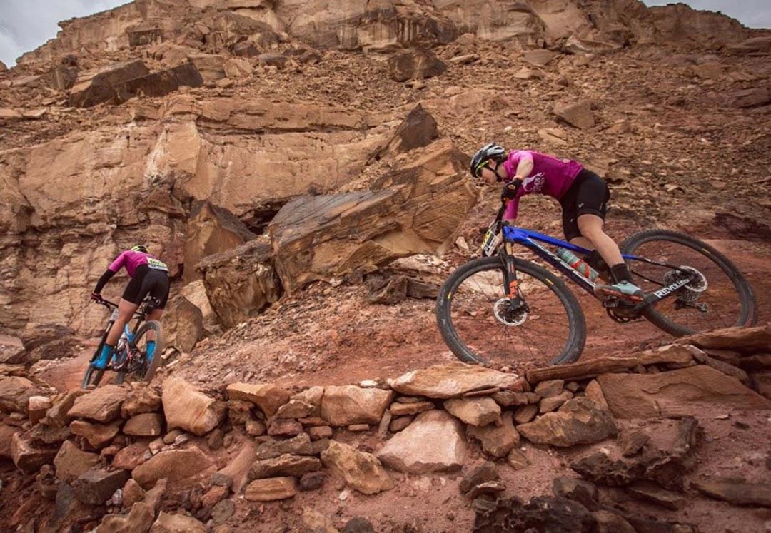 Gali Weinberg wins her first race for the MTB Racing-team