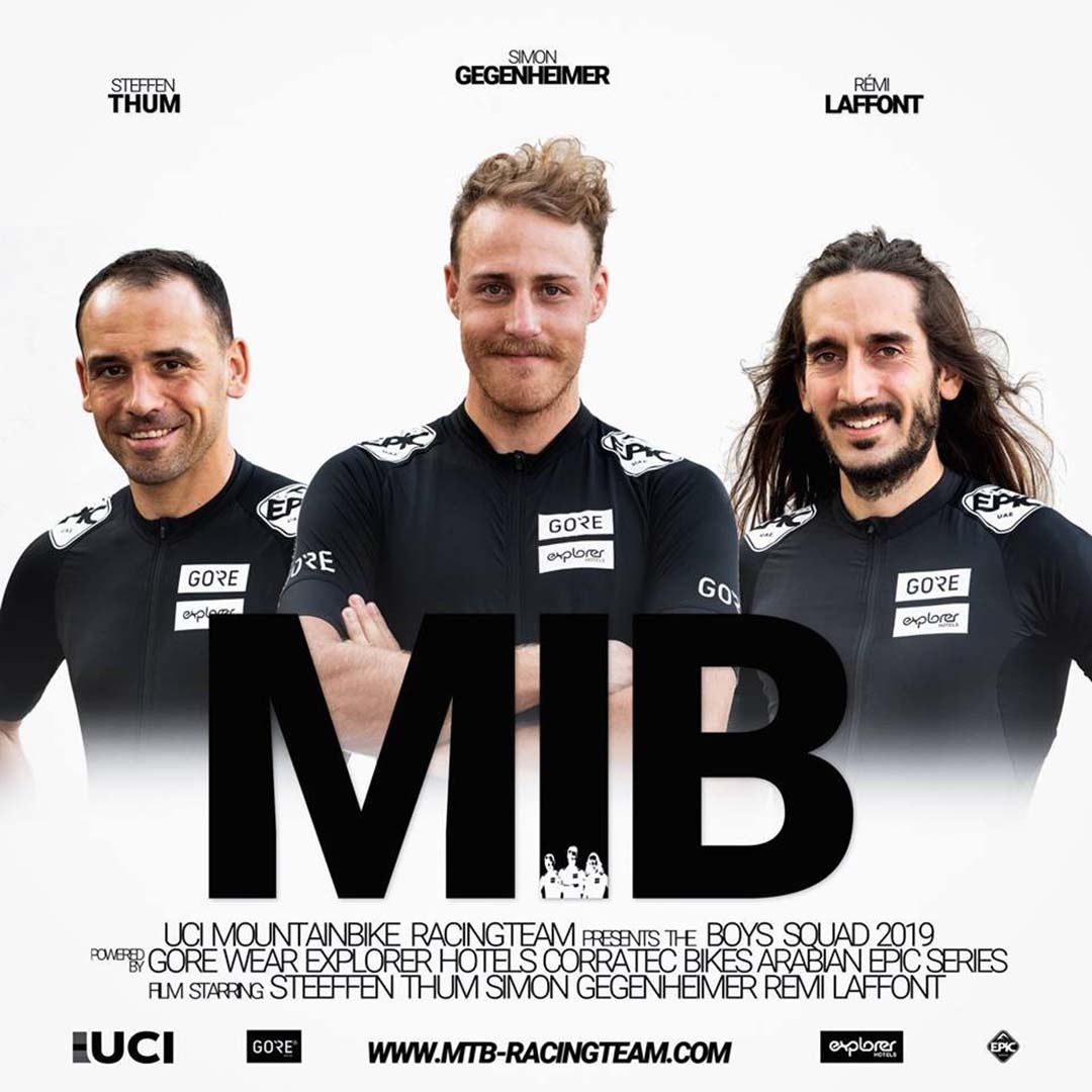 The MTB Racing -team preparing the season in Dubai