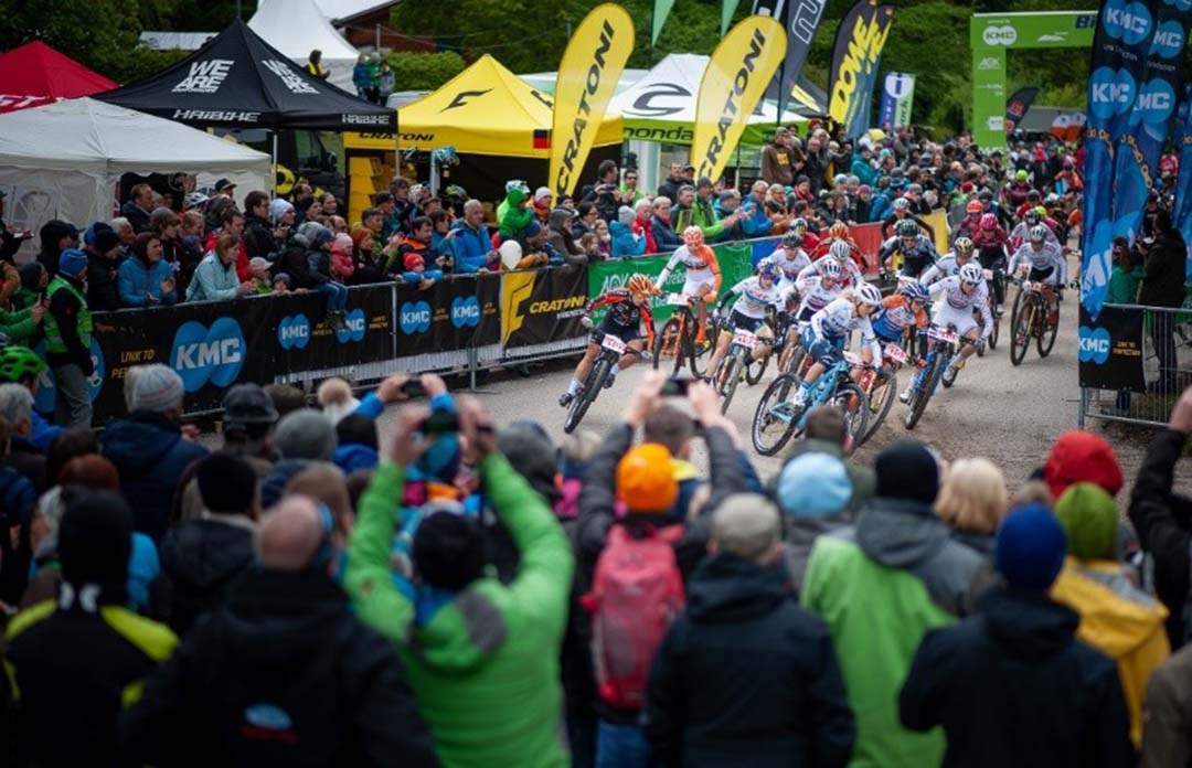 Cold and wet conditions at the HC Bundesliga in Heubach