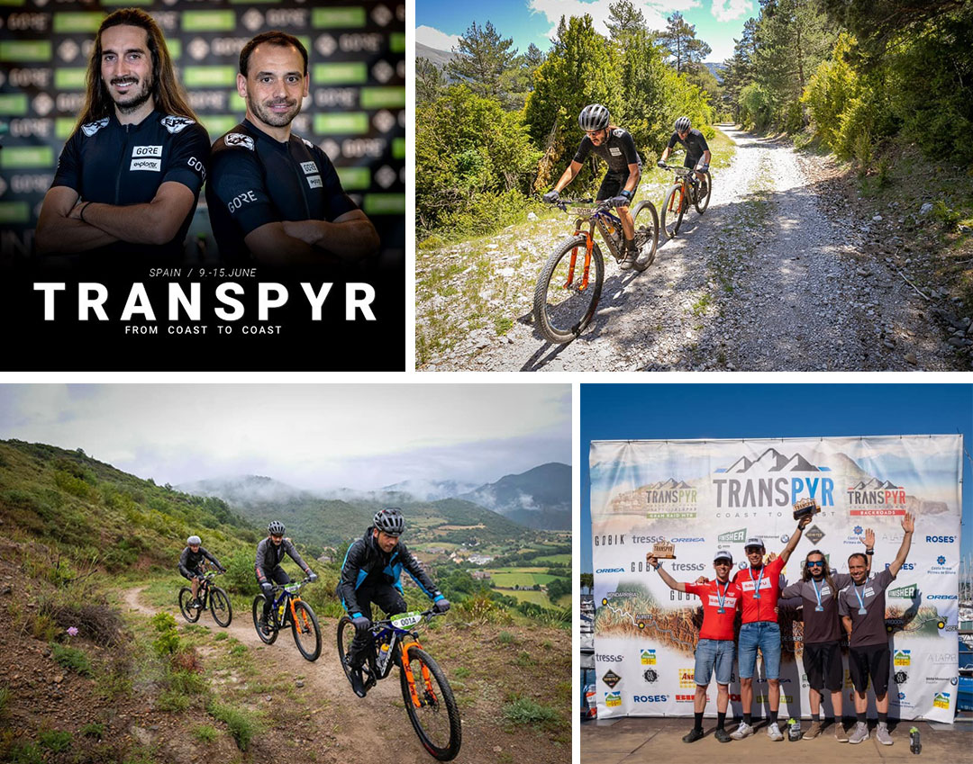Thum /Laffont MTB racing team win the queen stage of the Trans Pyrenees