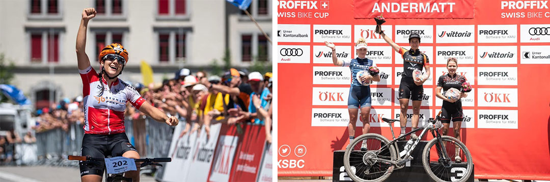 Victory for Ramona Forchini jb BRUNEX Felt at the Swiss Cup in Andermatt