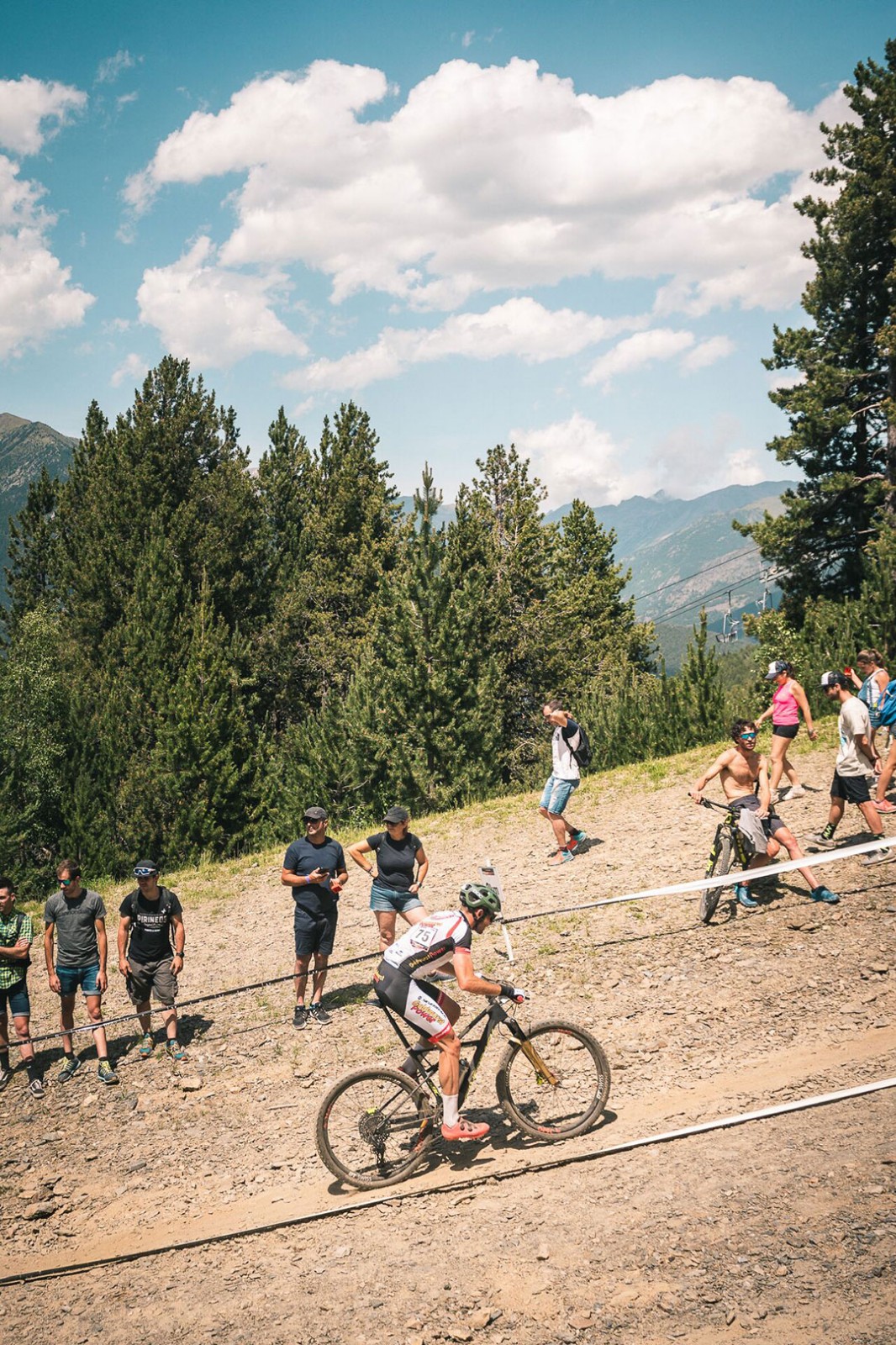 2019 Nicola Rohrbach in MTB wordcup-Vallnord