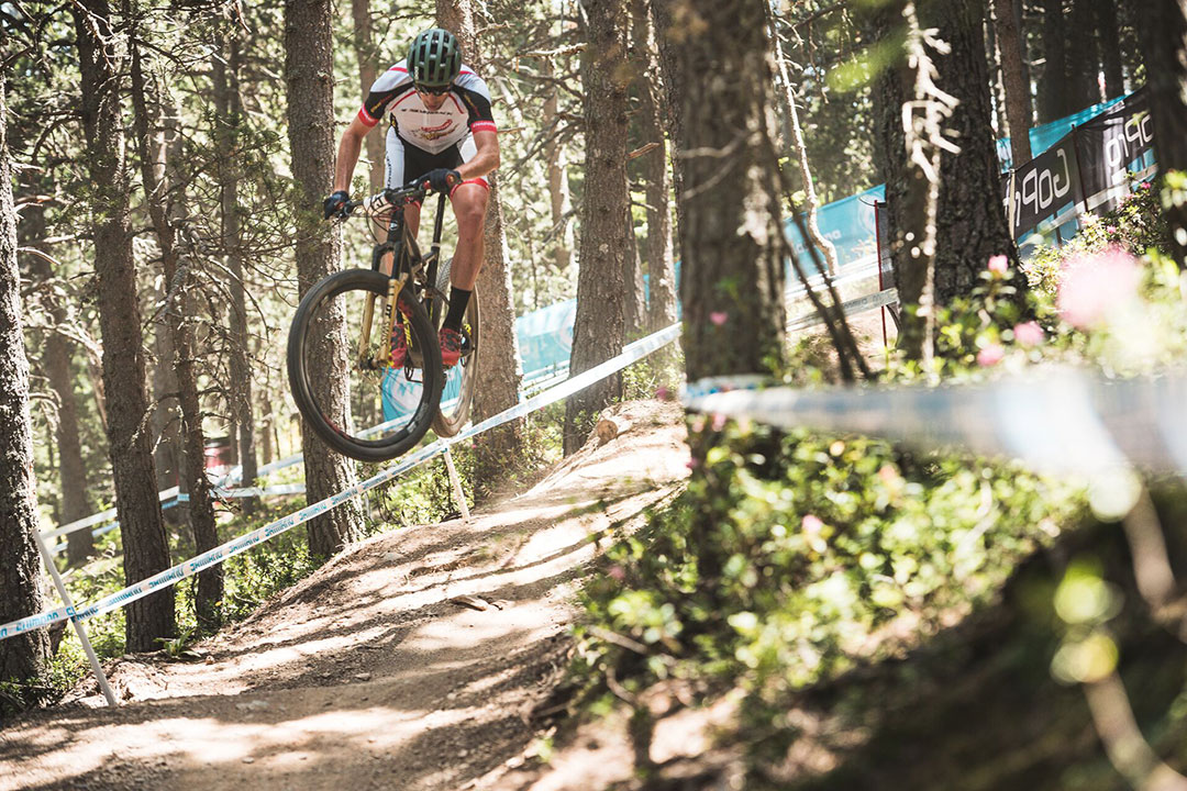 2019 Nicola Rohrbach in MTB wordcup-Vallnord