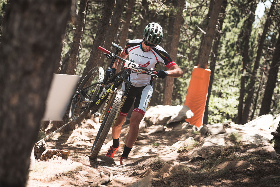 2019 Nicola Rohrbach in MTB wordcup-Vallnord