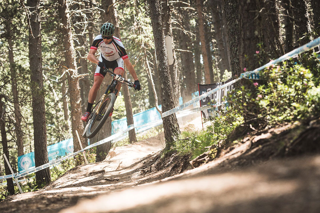 2019 Nicola Rohrbach in MTB wordcup-Vallnord