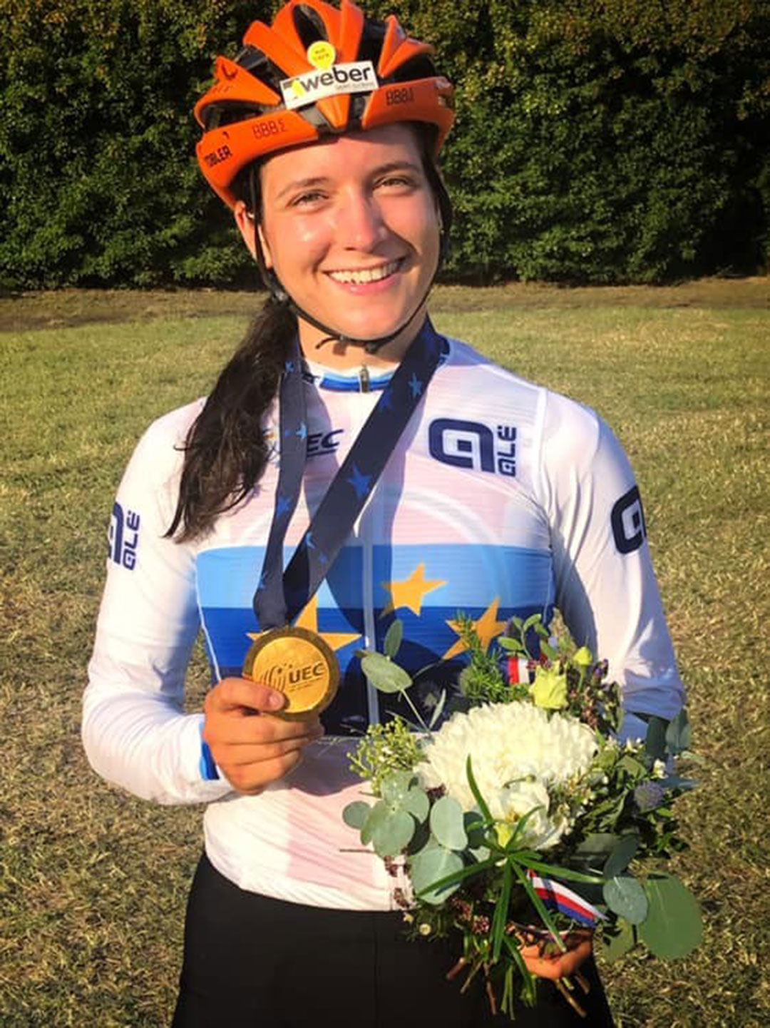 Ramona Forchini wins gold in the XCR team race of the European championships