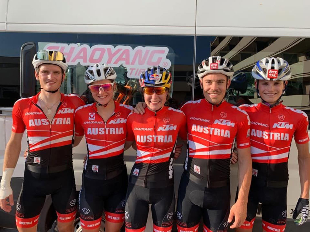 8th place for the Austrian National Team at the team race in Bruno
