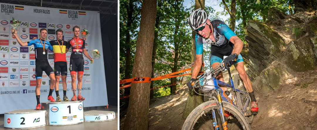 Silver medal for Kevin Panhuysen at the Belgium National Championships