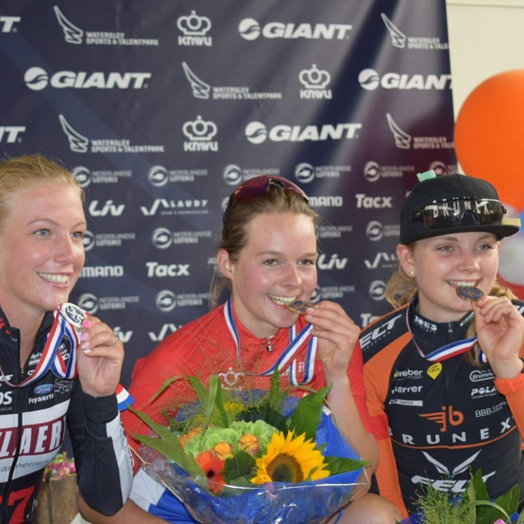 Sophie von Berswordt-Wallrabe wins Bronze at the Dutch National Championships