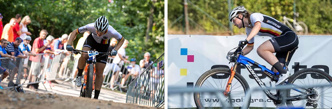 Marion Fromberger MTB-Racing team 8th at the European Championships Eliminator