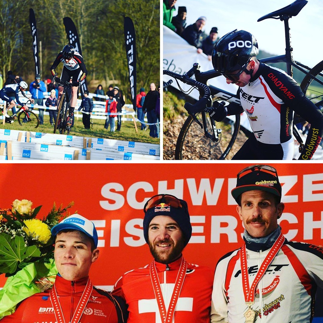 Nicola Rohrbach wins bronze at the Swiss Cyclocross Championships