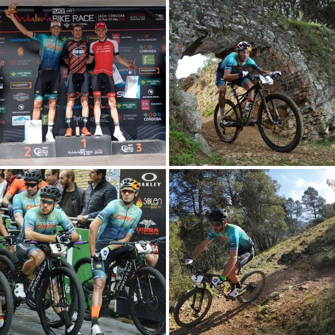 Tiago Ferreira, DMT Racing 5th at the Andalucía Bike Race