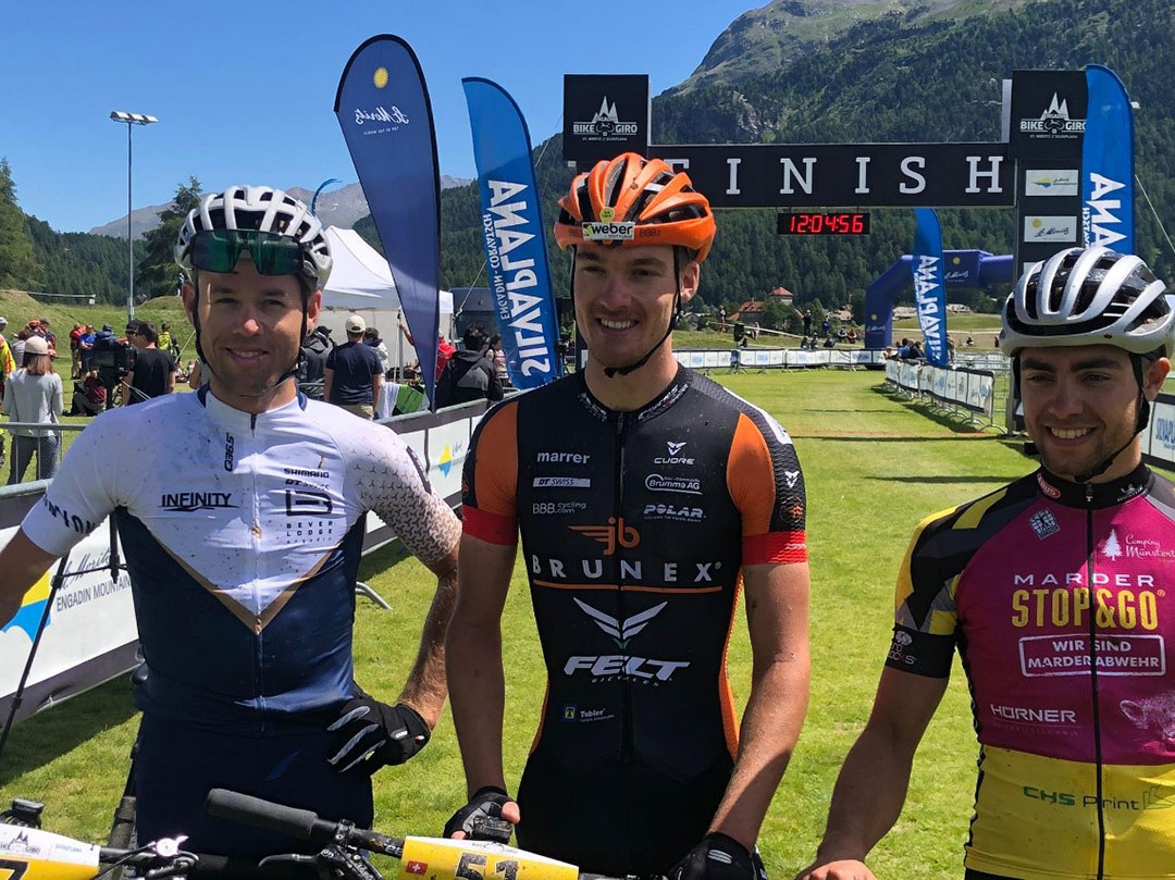 Simon Vitzthum, jb BRUNEX Felt wins the Engadin Bike Giro