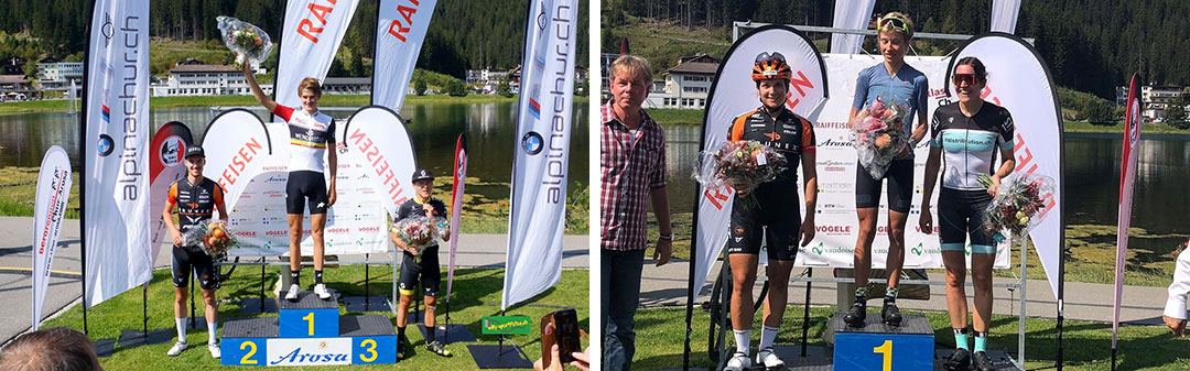 Two podiums for jb BRUNEX Felt at the hill climb Chur- Arosa