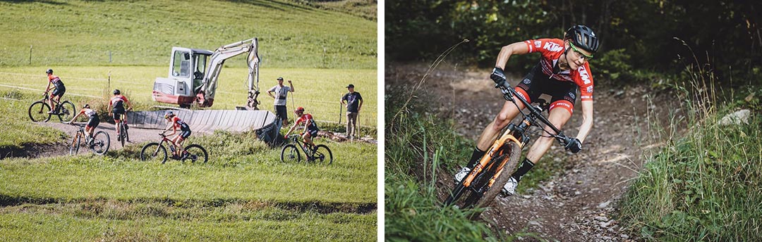 Austrian National Team preparing the World Championships in Leogang