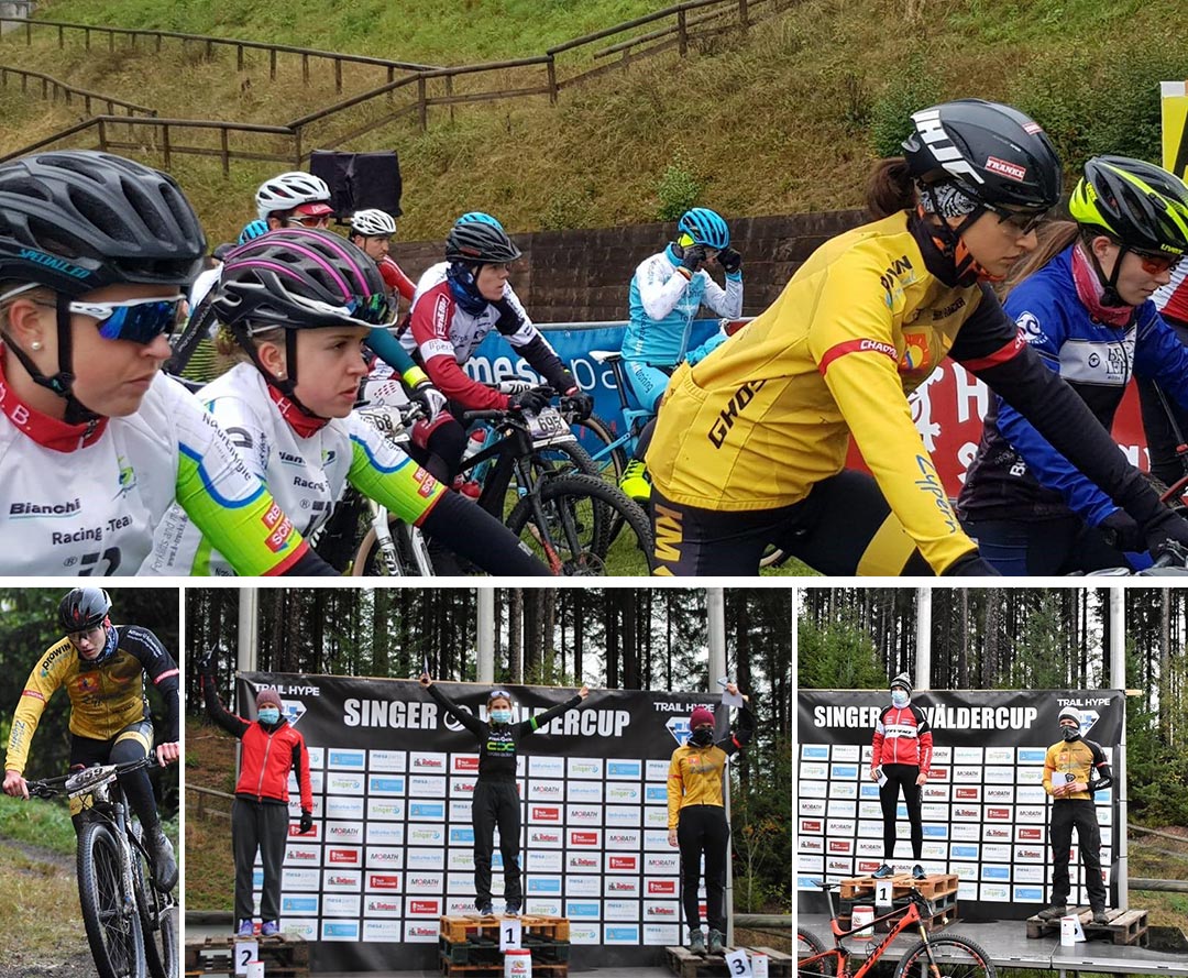 Two podiums for team herzlichst Zypern at the Mesa Parts Trail Hype in Titisee-Neustadt