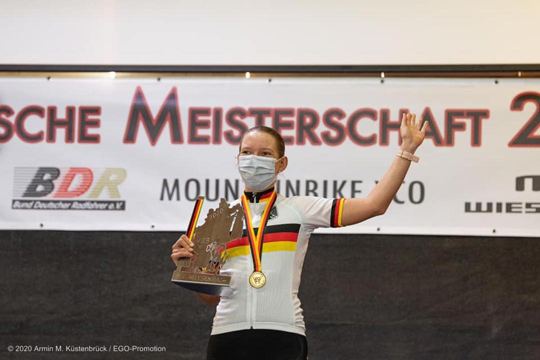 Nina Benz wins the U23 German National Championships XCO