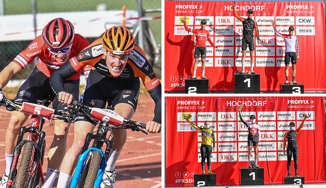 Simon Vitzthum wins the Swiss Bike Cup in Hochdorf
