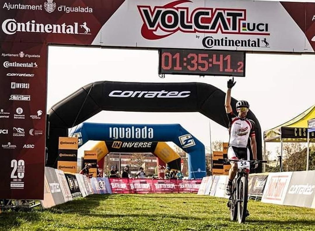 5th place for Nicola Rohrbach at the Volcat BTT
