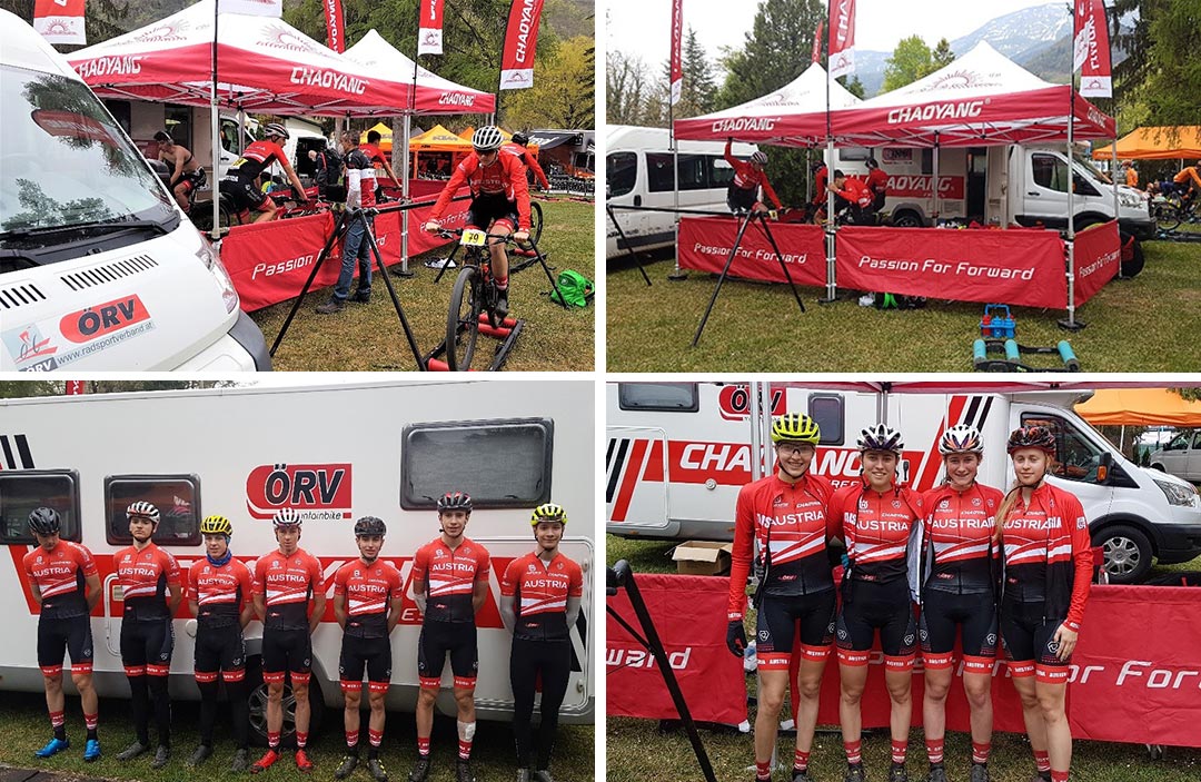 Austrian National Team XCO starts into the season in Nals