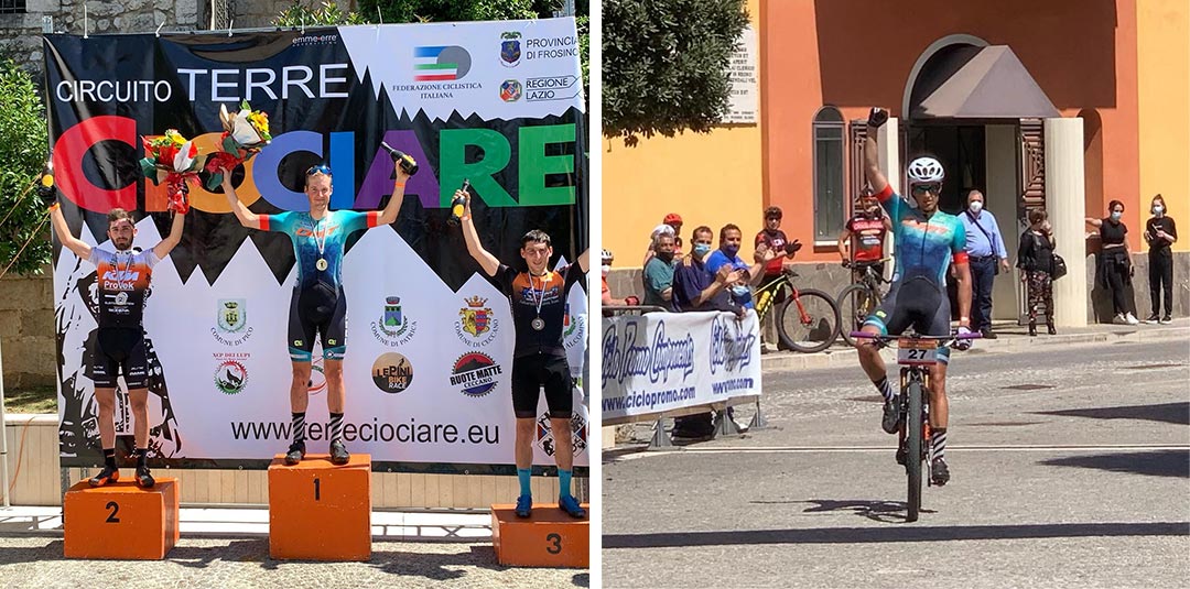 Wout Alleman wins the Gran Fondo Monte Calvo Marathon