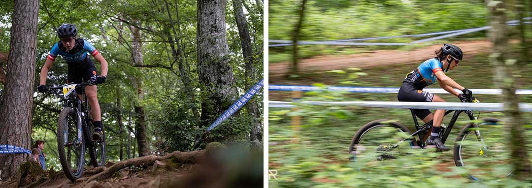 Podium for Helene Clausel at the UCI HC in Lons le Saunier