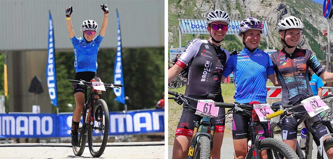 Sara Cortinovis wins the Junior Series in La Thuile