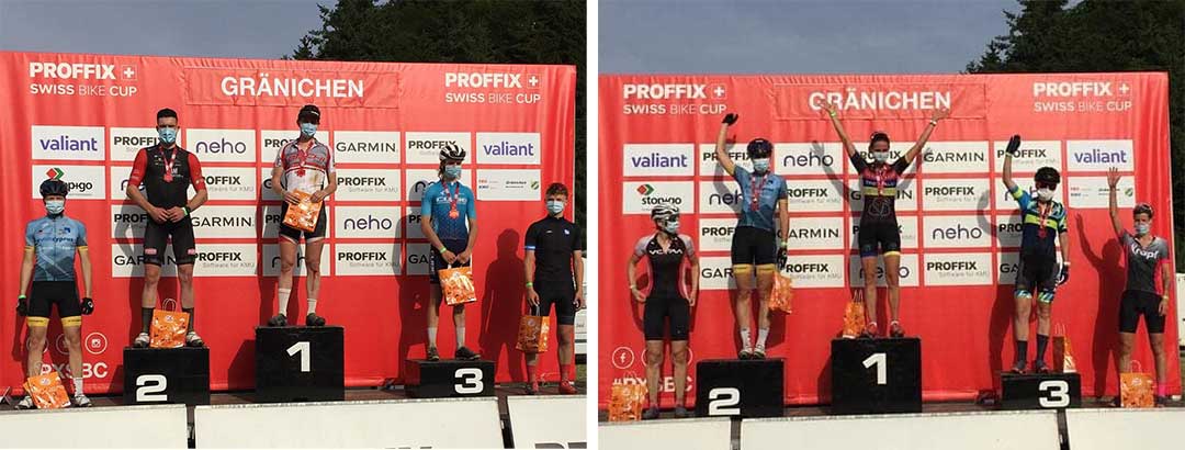 Two podiums for team herzlichst Zypern at the Bike Trophy in Gränichen