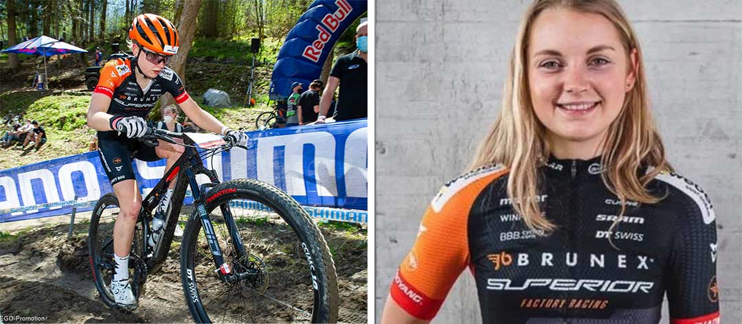 Sophie von Berswordt wins silver at the Dutch Championships XCO