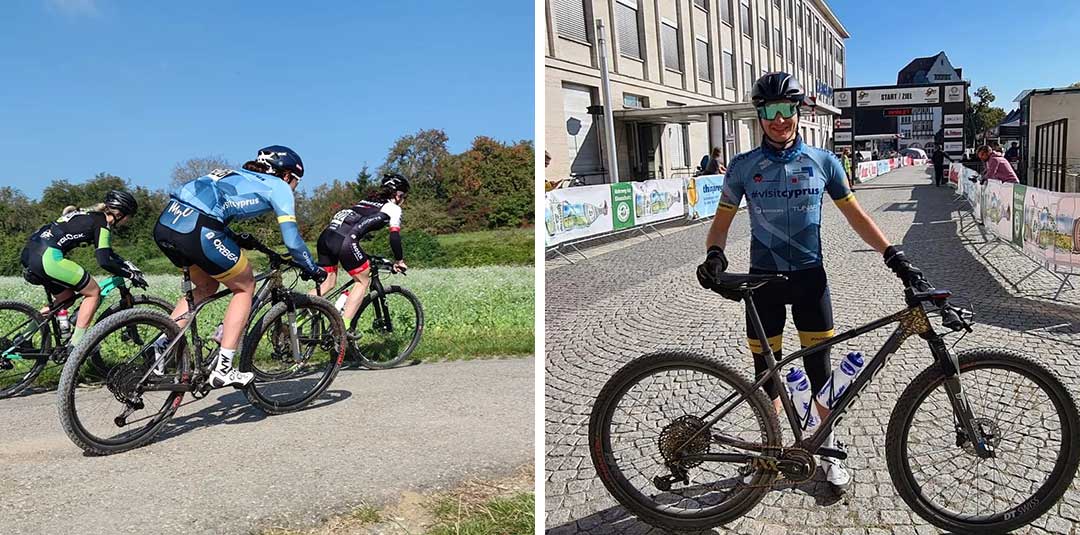 Tobias Kurz wins bronze at the German XCM Championships