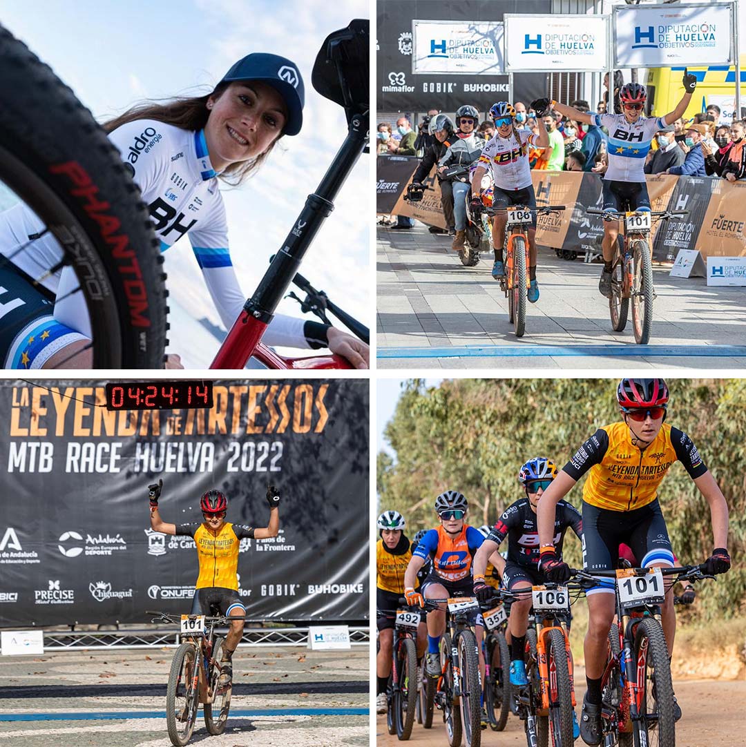 Natalia Fischer wins the UCI La Leyenda de Tartessos stage race