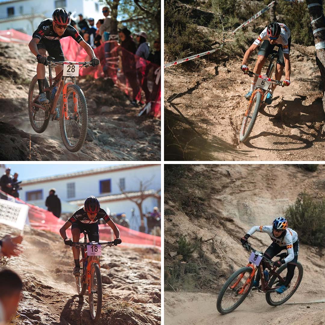 David Valero 3rd at the International XCO in Chelva