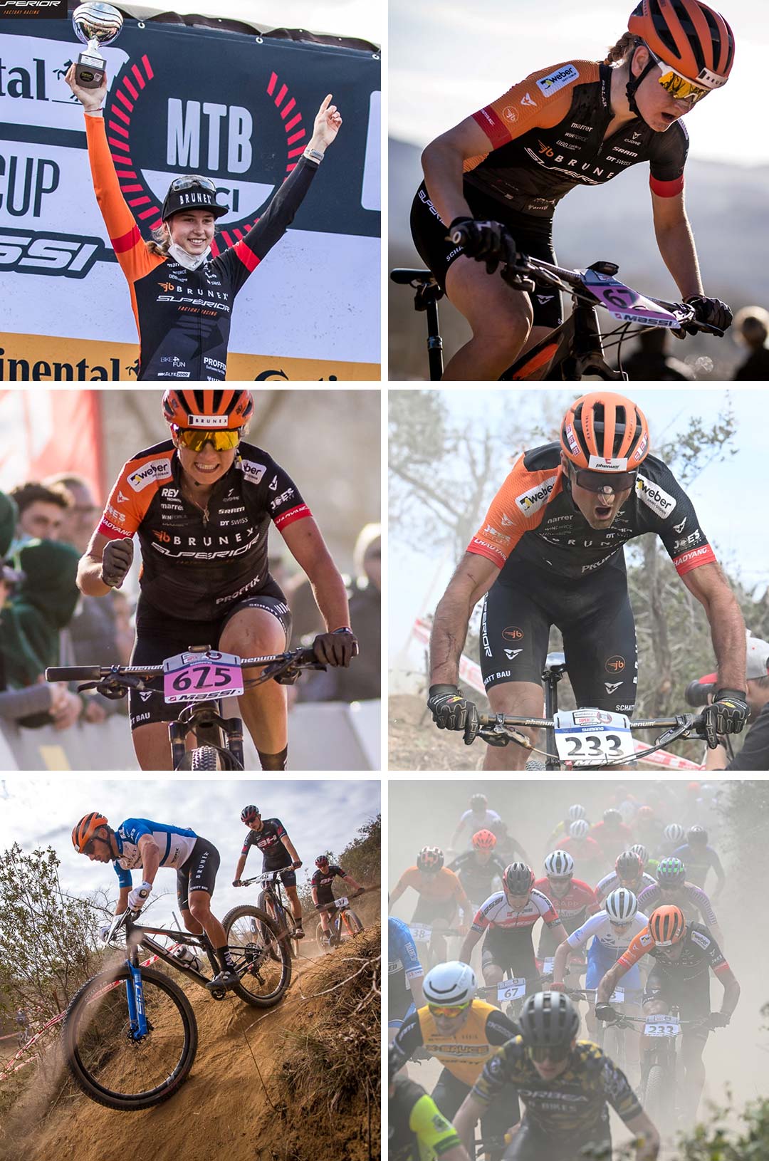 Anina Hutter jb BRUNEX Superior Factory Racing wins the Junior Series in Banyoles