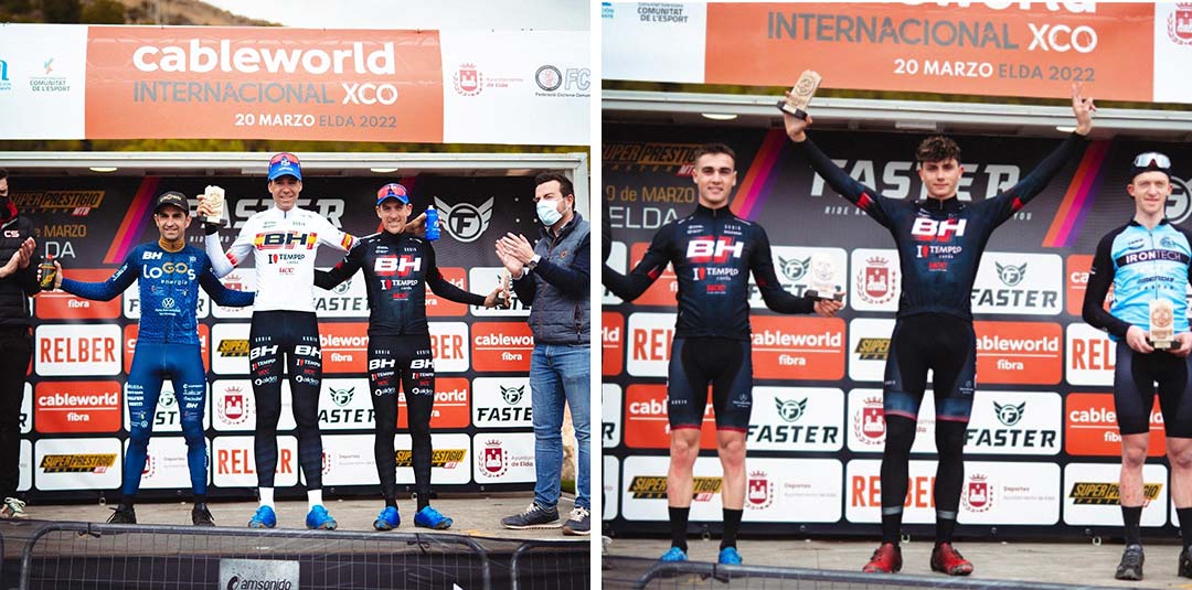 Doubble victory for BH Templo cafes UCC at the UCI C1 XCO in Elda 