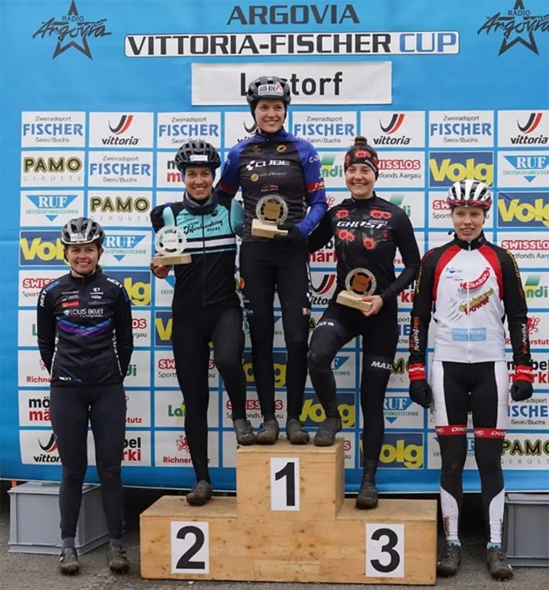 Rebekka Estermann wins the Argovia Vittoria Fischer Bike Cup in Loosdorf