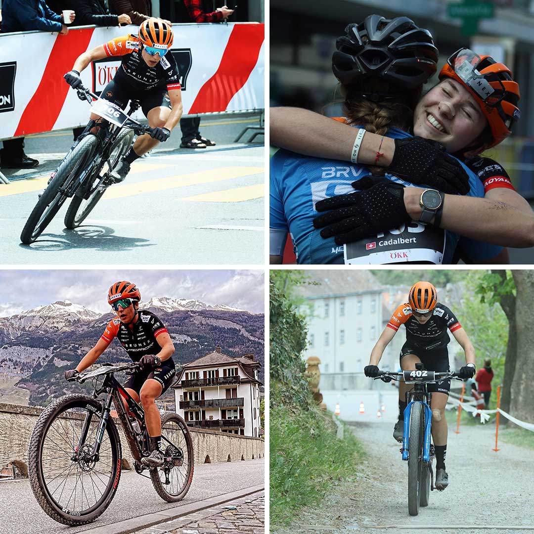 Jb BRUNEX Superior Factory Racing at the ÖKK Bike Revolution in Chur