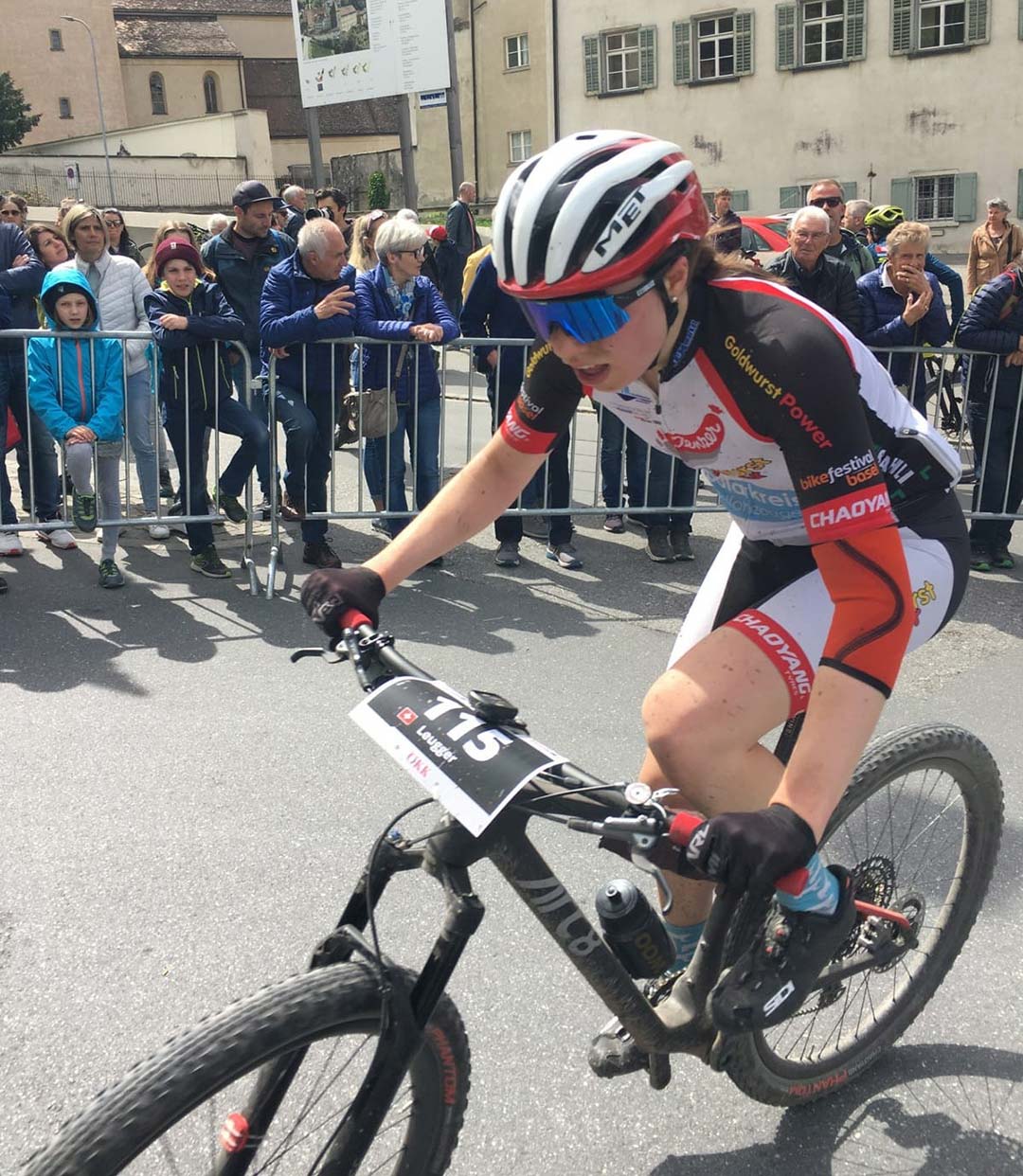 Top ten for the Goldwurst Power Team at the ÖKK Bike Revolution in Chur