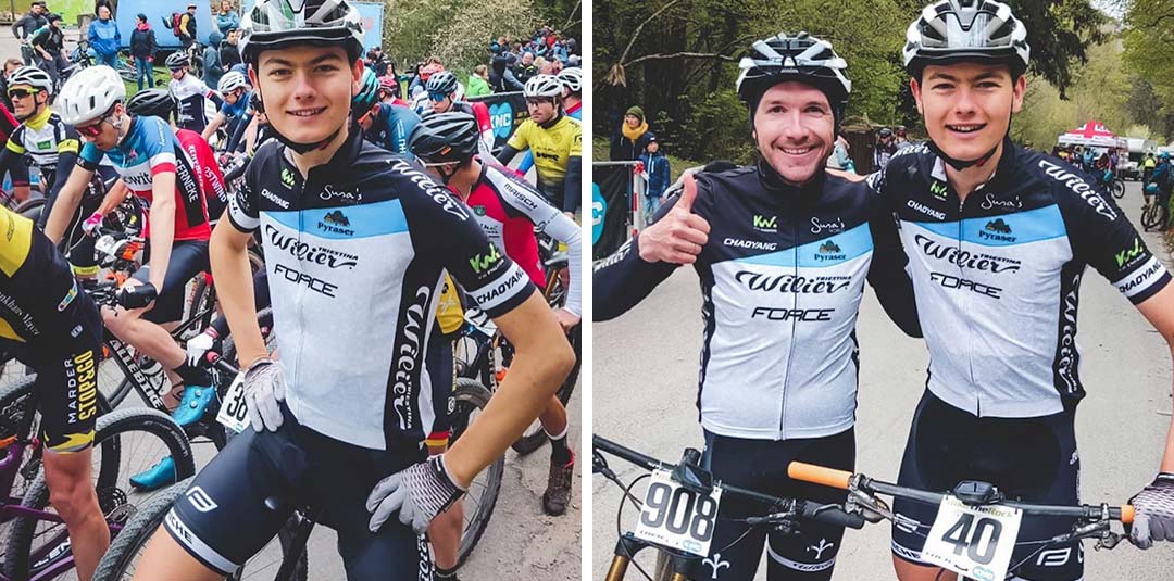 Team Wilier Force Germany at the Bike the Rock Festival