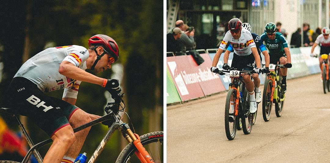 Podium for David Valero at the UCI World Cup in Albstadt