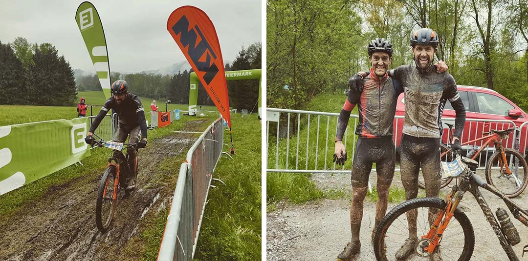 Uwe Hochenwarter second at the Stubalpe MTB Marathon
