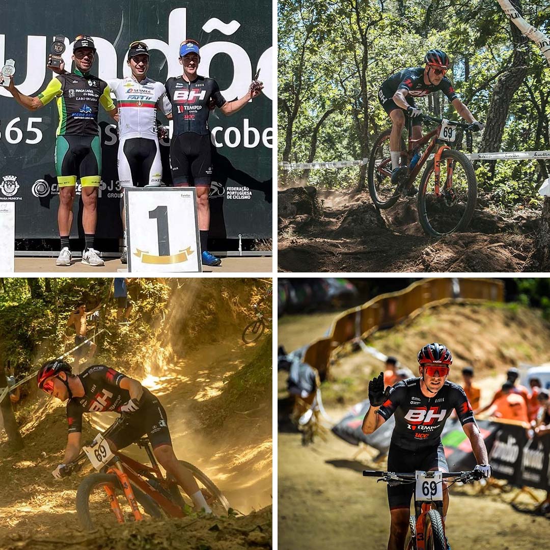 Podium for Pablo Rodriguez at the Portuguese XCO Cup