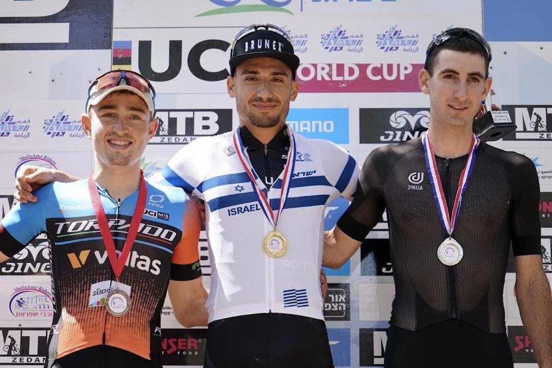 Tomer Salzmann wins the Israelian XCC Championships