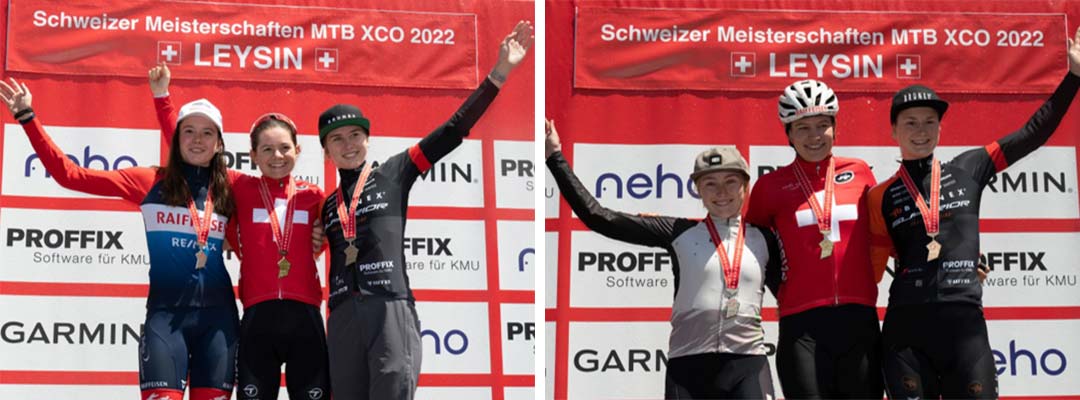 Two medals for the jb BRUNEX Superior athletes at the Swiss Championships