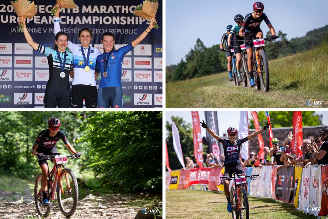 Natalia Fischer wins European MTB Marathon Championships