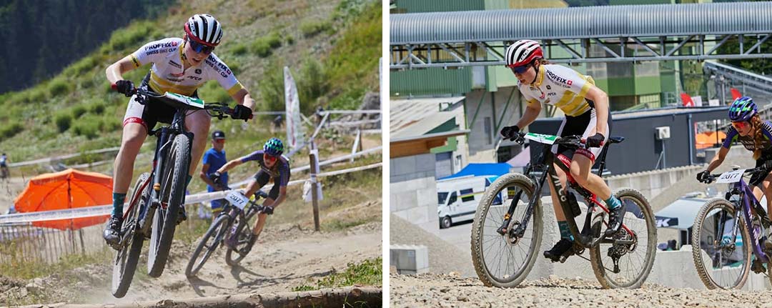 Podium for Seraina Leugger at the Proffix Swiss Cup in Gränichen