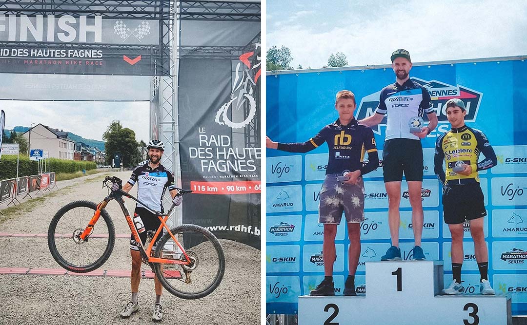 Uwe Hochenwarter wins the 90km of the Raid des Hautes Fagnes