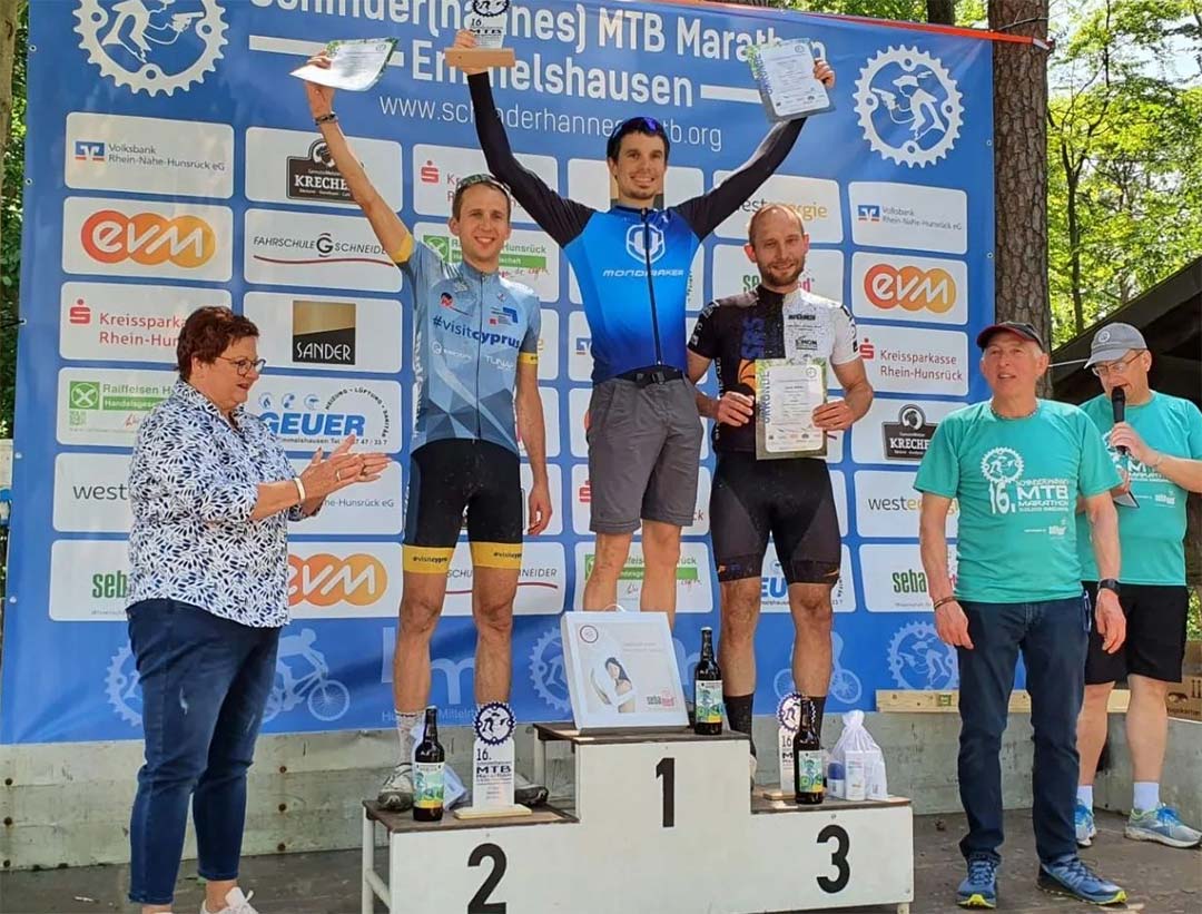 Tobias Kurz 2nd at the MTB Marathon in Emmelshausen