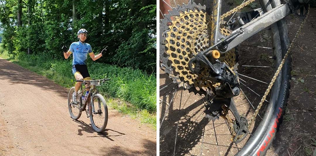 Tobias Kurz 2nd at the MTB Marathon in Emmelshausen