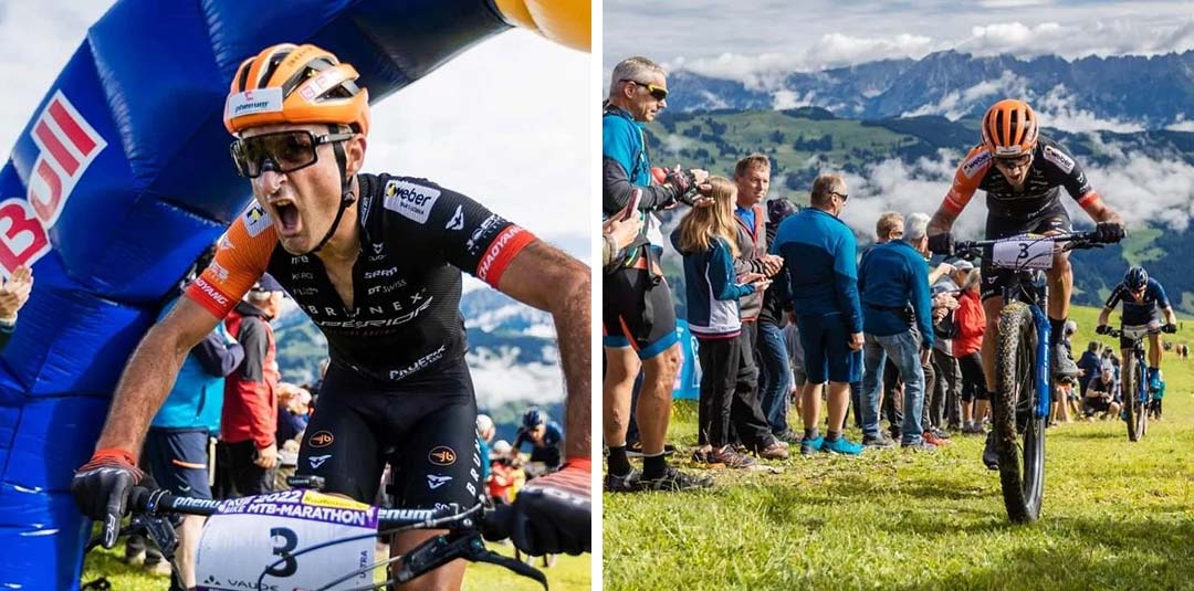 Charly Markt wins the KitzAlpBike Marathon