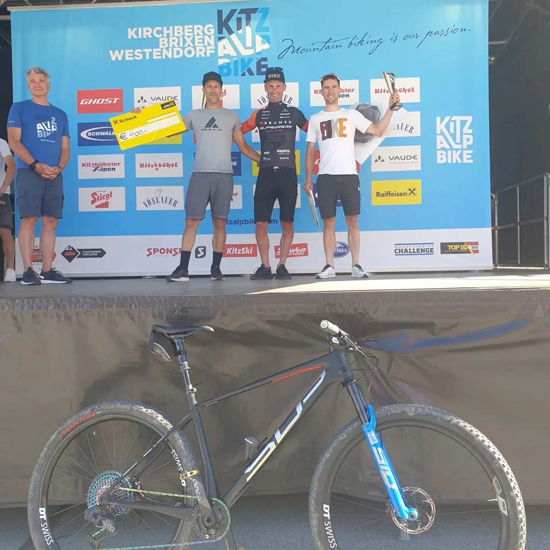 Charly Markt wins the KitzAlpBike Marathon